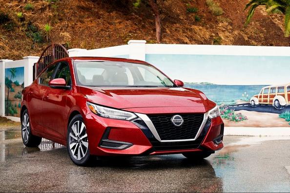 Test av Nissan Sentra sedan, årsmodell 2020