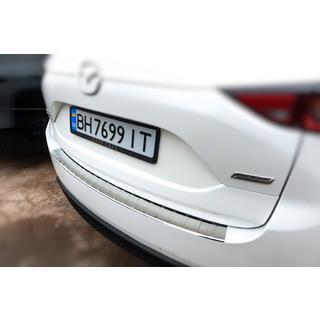 Lastskydd bakre stötfångare Carmos (rostfritt stål) Mazda CX-5 2017–2025 foto 3