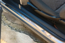 Opel Astra G Classic 1998–2012 Tröskellister Carmos (Coupe, 2 st, rostfritt stål) foto 1