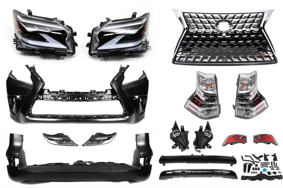 Lexus GX460 2009–2023 Facelift-kit 2010-2013 till 2021 års modell Foto 2