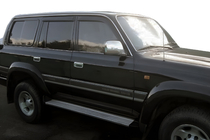 Toyota Land Cruiser 80 1990–1997 Vindavvisare för sidorutor (4 st, HIC) foto 1