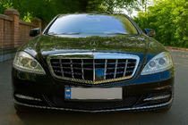 Mercedes S-class W221 2005–2013 GT Panamericana kylargrill (2009-2013) foto 2