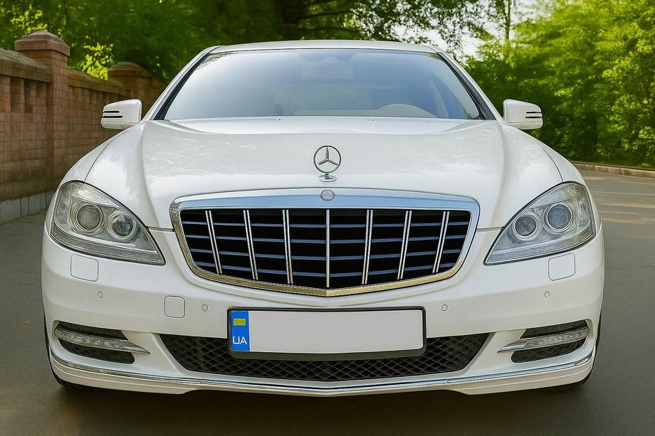 Mercedes S-class W221 2005–2013 GT Panamericana kylargrill (2009-2013) Image