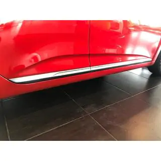 Dörrlistkåpor (rostfritt stål) Renault Clio V 2019– foto 3