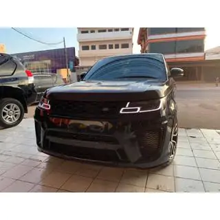 Motorhuv SVR (kolfiber) Range Rover Sport 2014–2022 foto 4