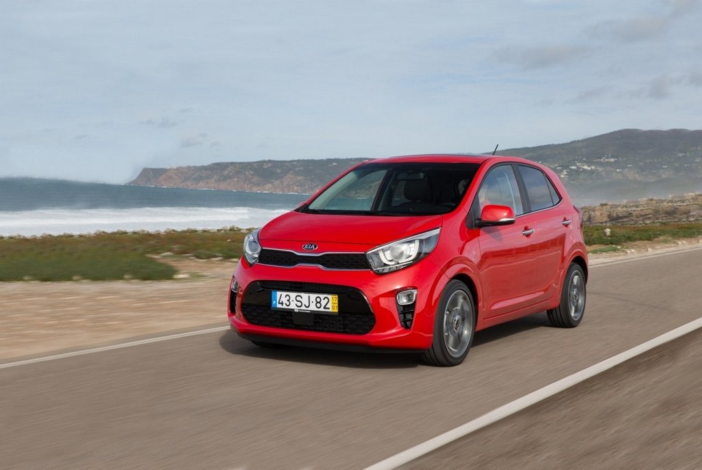 Tredje generationen av den kompakta halvkombin KIA Picanto