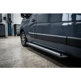 Sidosteg New Vision Black (2 st, aluminium) foto 1