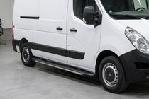 Opel Movano 2010–2021 Sidosteg Bosphorus Grey (2 st, aluminium) foto 1