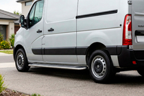 Renault Master 2011–2023 Sidosteg Maydos V2 (2 st, aluminium) foto 1