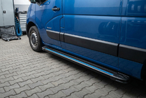 Renault Master 2011–2023 Sidosteg Maya Blue (2 st, aluminium) foto 1