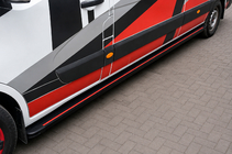 Renault Master 2011–2023 Sidosteg Maya Red (2 st, aluminium) foto 1