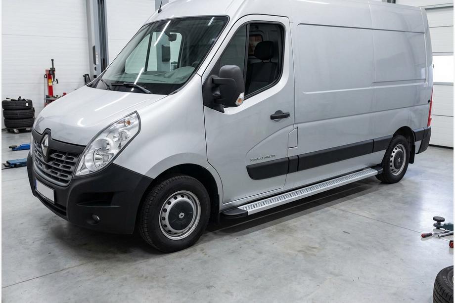 Renault Master 2011–2023 Sidosteg Maya V2 (2 st, aluminium) Image