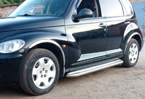 Chrysler PT Cruiser 2000–2010 Hjulhuslister (4 st, rostfritt stål) foto 1