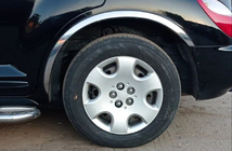 Chrysler PT Cruiser 2000–2010 Hjulhuslister (4 st, rostfritt stål) foto 3