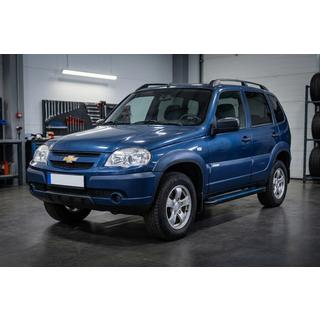 Sidosteg Maya Blue (2 st, aluminium) foto 1