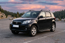Daihatsu Terios 2006–2017 Sidosteg Bosphorus Grey (2 st, aluminium) foto 1