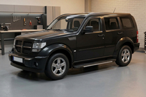 Dodge Nitro 2006–2011 Sidosteg Bosphorus Grey (2 st, aluminium) foto 1