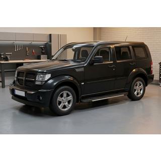 Sidosteg Bosphorus Grey (2 st, aluminium) Dodge Nitro 2006–2011 foto 1