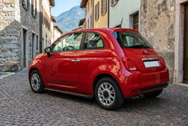 Fiat 500/500L 2013–2022 Sidosteg Maya Red (2 st, aluminium) foto 1