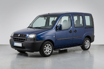 Fiat Doblo I 2001–2005 Sidosteg Bosphorus Grey (2 st, aluminium) foto 1