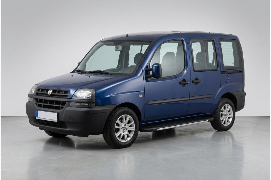 Fiat Doblo I 2001–2005 Sidosteg Bosphorus Grey (2 st, aluminium) Image