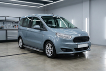 Ford Courier 2014–2023 Sidosteg Maydos V2 (2 st, rostfritt stål) foto 1