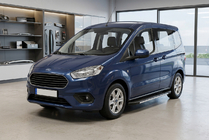 Ford Courier 2014–2023 Sidosteg Bosphorus Grey (2 st, aluminium) foto 1