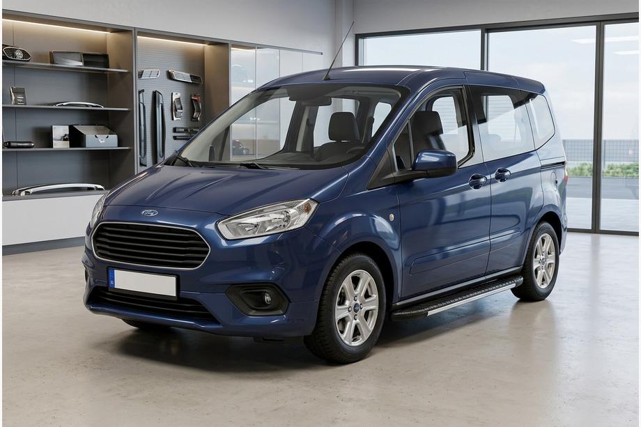Ford Courier 2014–2023 Sidosteg Bosphorus Grey (2 st, aluminium) Image