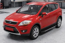 Ford Kuga 2008–2013 Sidosteg Bosphorus Grey (2 st, aluminium) foto 1