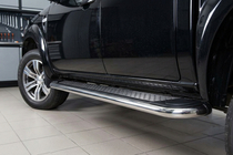 Ford Ranger 2007–2011 Sidosteg Maydos V2 (2 st, rostfritt stål) foto 1