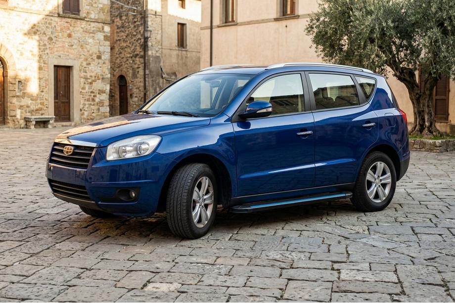 Geely Emgrand X7 2011– Sidosteg Maya Blue (2 st, aluminium) Image