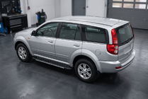 GreatWall Haval/Hover H3 2005–2013 Sidosteg Bosphorus Grey (2 st, aluminium) foto 1