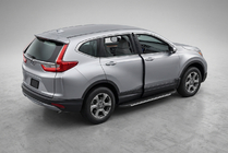 Honda CRV 2017–2022 Sidosteg Bosphorus Grey (2 st, aluminium) foto 1