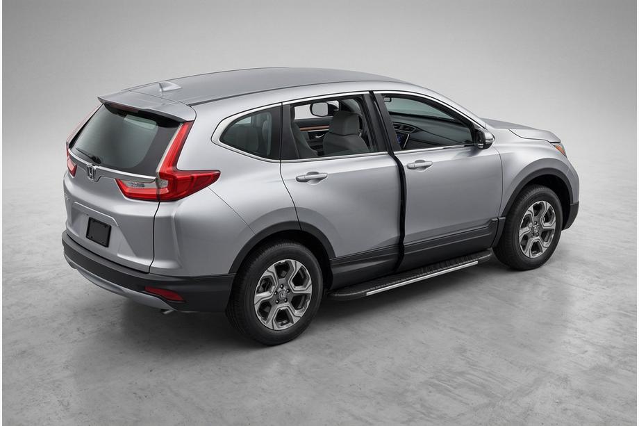 Honda CRV 2017–2022 Sidosteg Bosphorus Grey (2 st, aluminium) Image