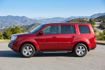 Honda Pilot 2008–2015 Sidosteg Bosphorus Grey (2 st, aluminium) foto 1