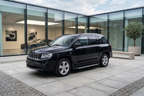 Jeep Compass 2006–2016 Sidosteg Bosphorus Grey (2 st, aluminium) foto 1
