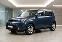 Kia Soul II 2013–2018 Sidosteg Bosphorus Grey (2 st, aluminium) foto 1