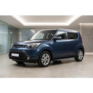Sidosteg Bosphorus Grey (2 st, aluminium) Kia Soul II 2013–2018 foto 1
