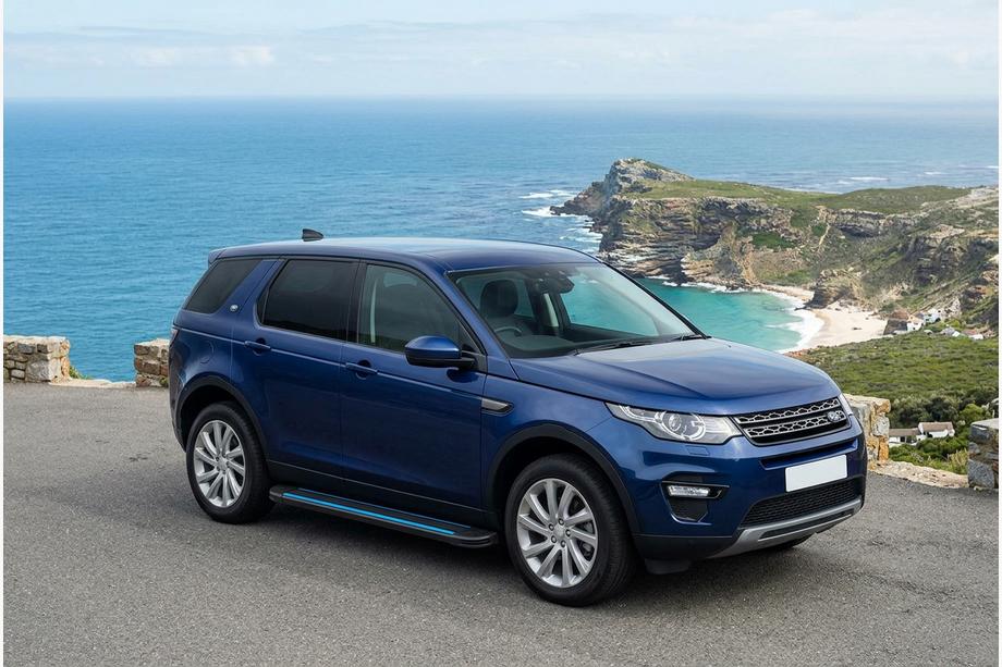 Land Rover Discovery Sport 2014– Sidosteg Maya Blue (2 st, aluminium) Image