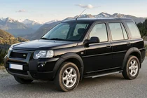 Land Rover Freelander I 1997–2006 Sidosteg Bosphorus Grey (2 st, aluminium) foto 1
