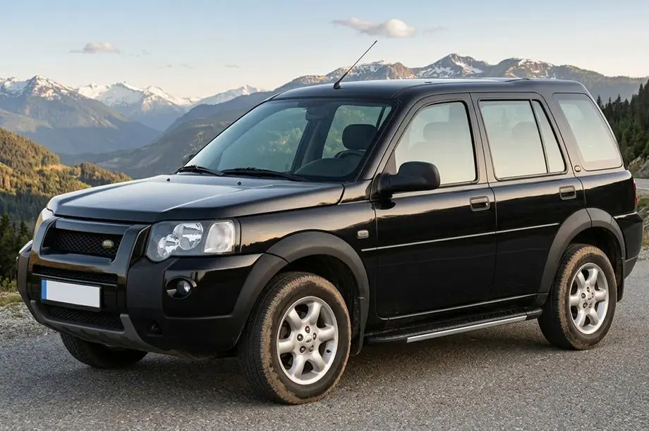 Land Rover Freelander I 1997–2006 Sidosteg Bosphorus Grey (2 st, aluminium) Image