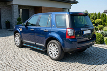 Land Rover Freelander II 2006–2014 Sidosteg Maya Blue (2 st, aluminium) foto 1