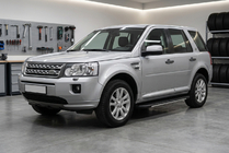 Land Rover Freelander II 2006–2014 Sidosteg Bosphorus Grey (2 st, aluminium) foto 1