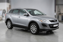 Mazda CX-9 2007–2016 Sidosteg Bosphorus Grey (2 st, aluminium) foto 1
