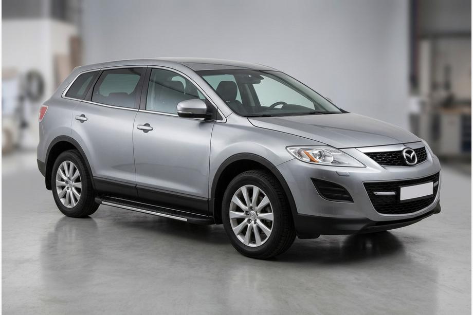 Mazda CX-9 2007–2016 Sidosteg Bosphorus Grey (2 st, aluminium) Image