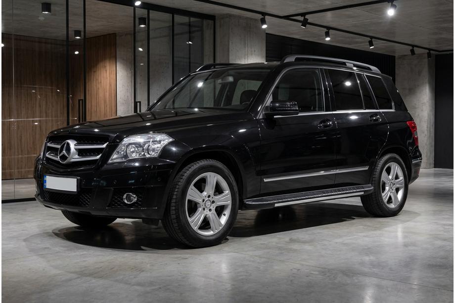 Mercedes GLK class X204 2008–2015 Sidosteg Bosphorus Grey (2 st, aluminium) Image