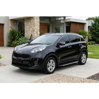 Sidosteg Bosphorus Grey (2 st, aluminium) Kia Sportage 2015–2021 foto 1