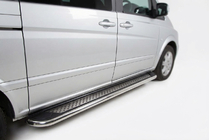 Mercedes Vito W639 2004–2014 Sidosteg Maydos V2 (2 st, aluminium) foto 1