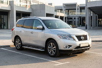 Nissan Pathfinder R52 2012–2021 Sidosteg Maydos V2 (2 st, aluminium) foto 1