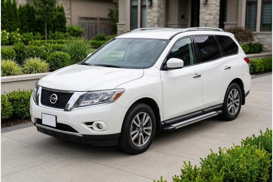 Nissan Pathfinder R52 2012–2021 Sidosteg Rainbow (2 st, aluminium) Image